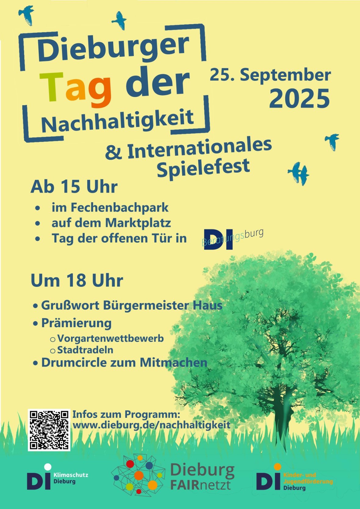 Plakat Tag der Nachhaltigkeit 2024