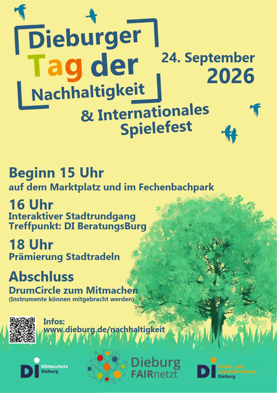 Plakat Tag der Nachhaltigkeit 2024