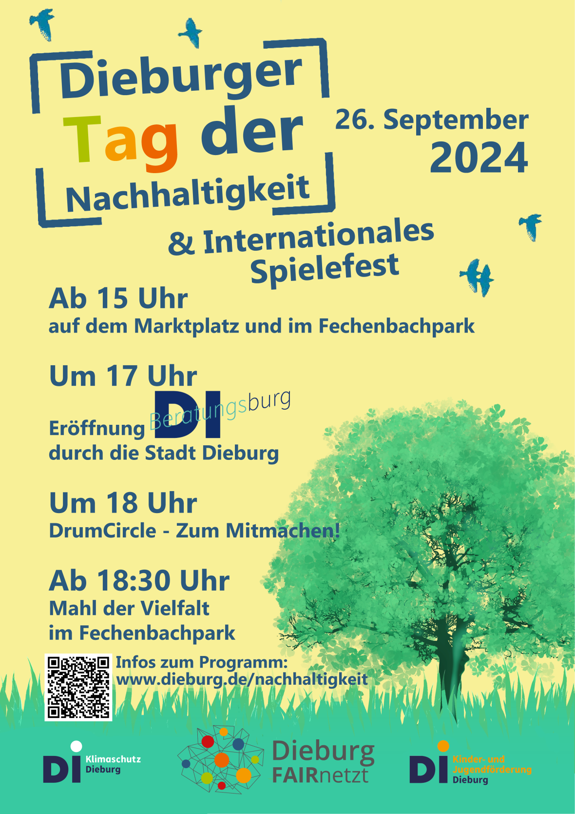 Plakat Tag der Nachhaltigkeit 2024