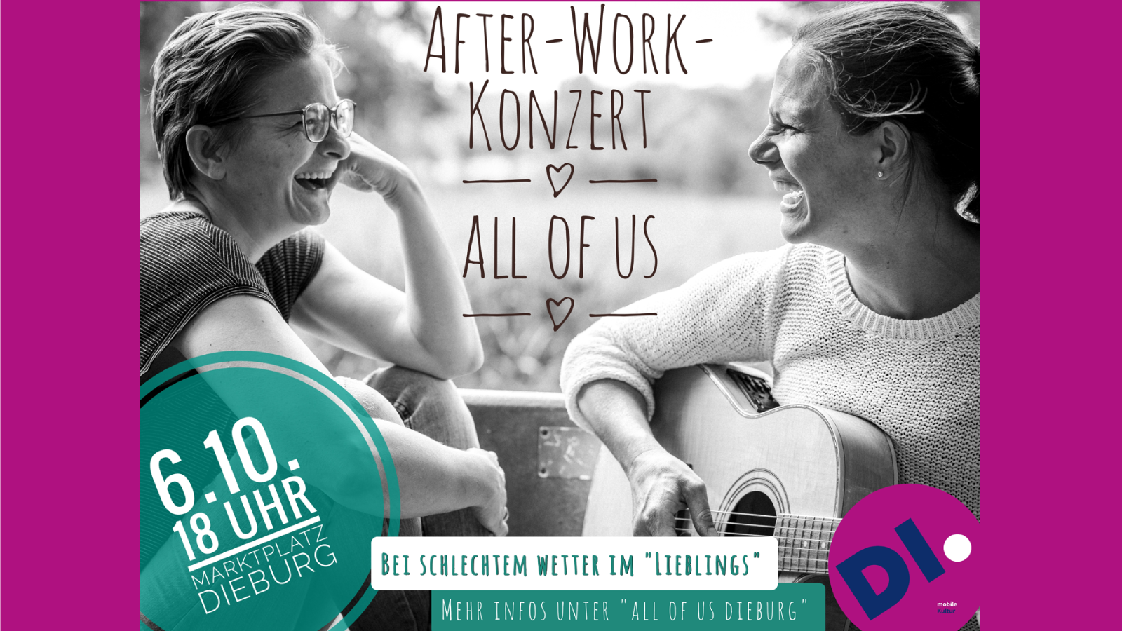 Musikband All of Us aus Dieburg