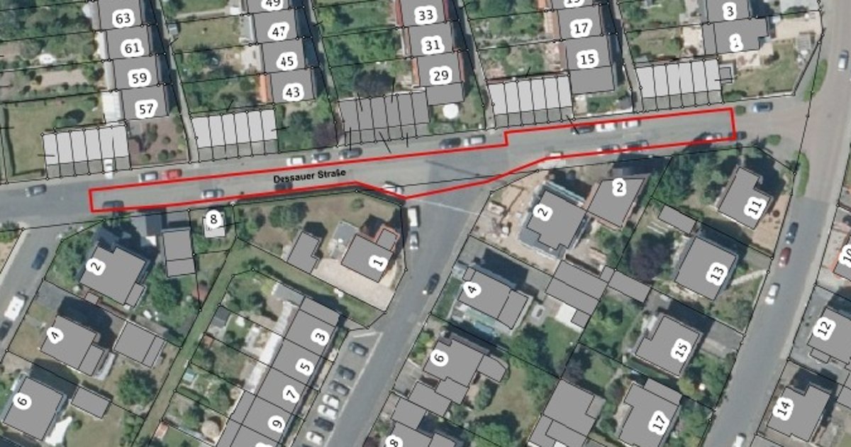 Dessauer Straße Bauarbeiten Stadt Dieburg