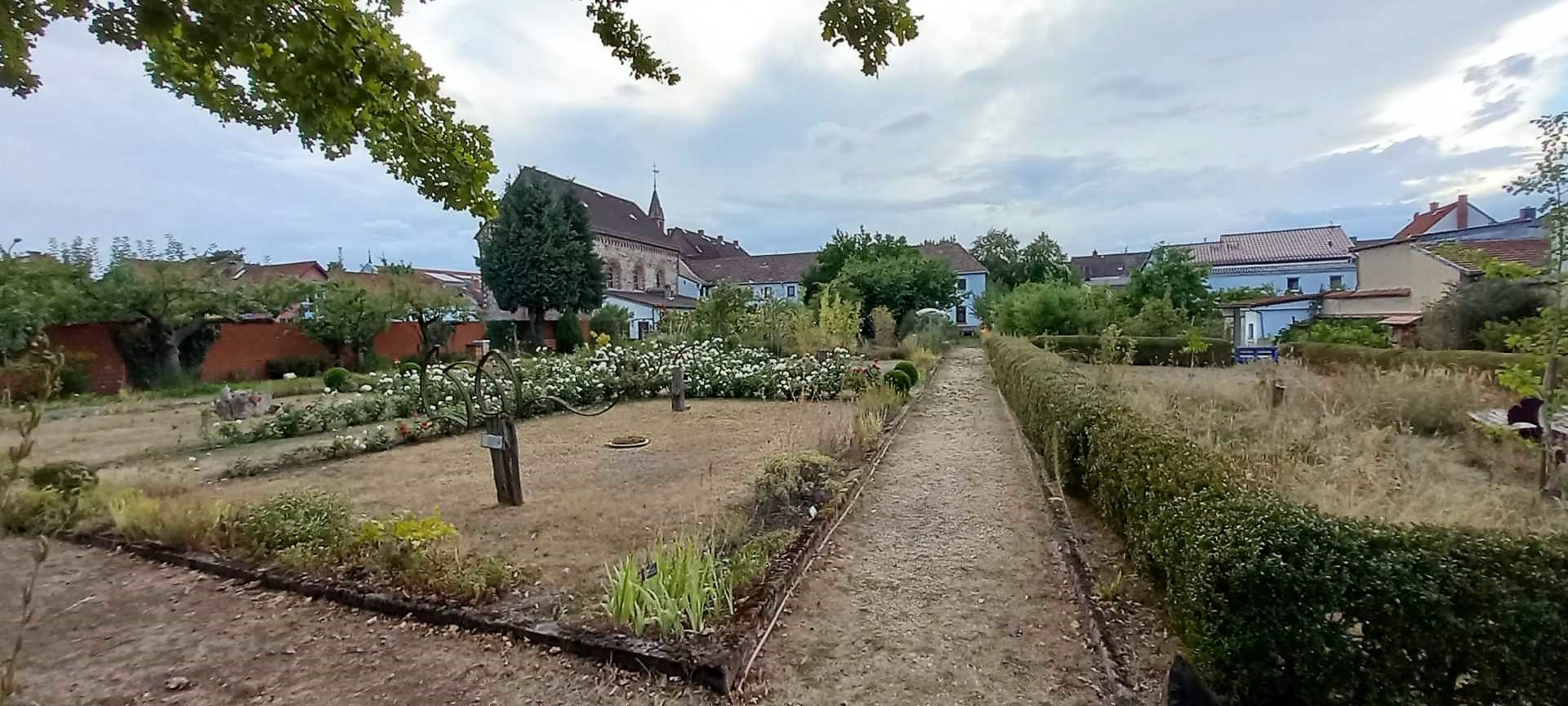 Blick in den Franziskusgarten