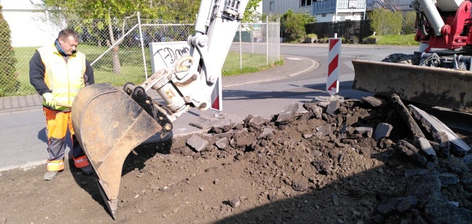 Bauarbeiten Industriegebiet