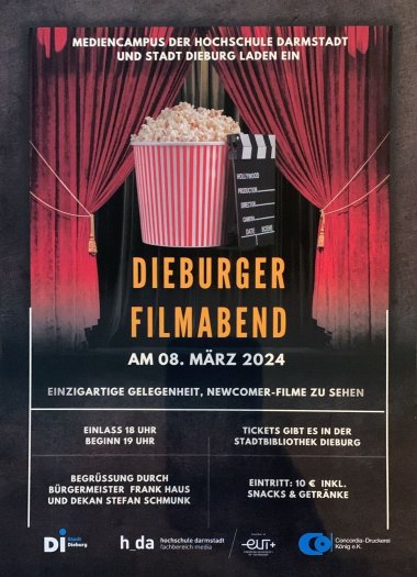 das Plakat zum Filmabend