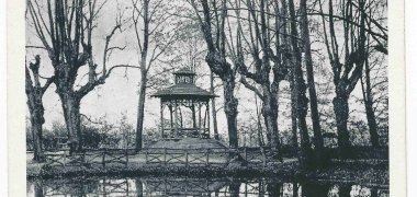 Historisches Bild vom Schlossgarten