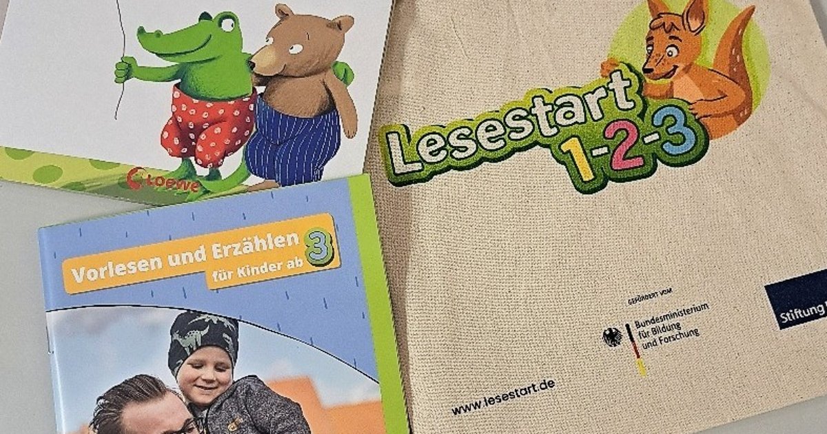 „Lesestart 1-2-3“: Freude am (Vor-)Lesen – von klein auf | Stadt Dieburg
