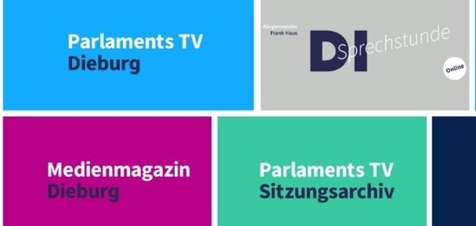 Online-Auswahl von Parlaments-TV