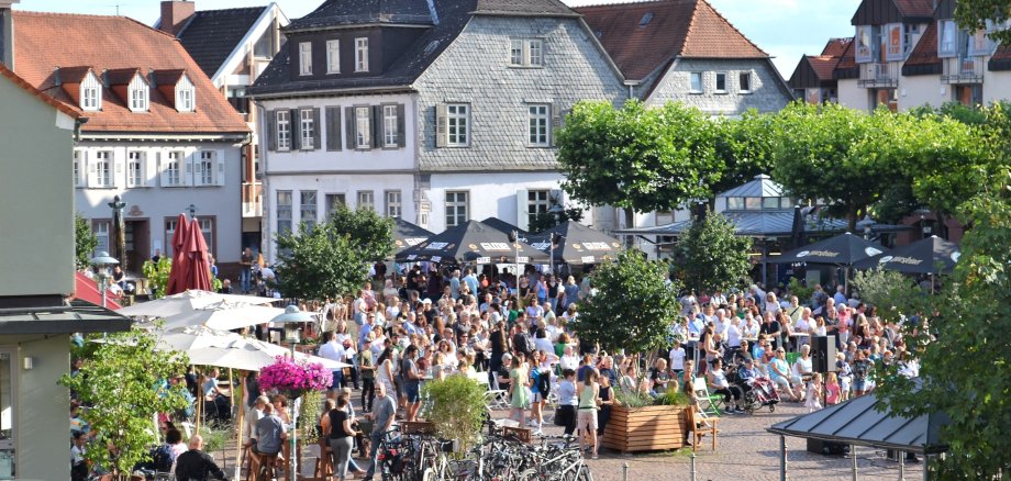 Musik auf dem Marktplatz