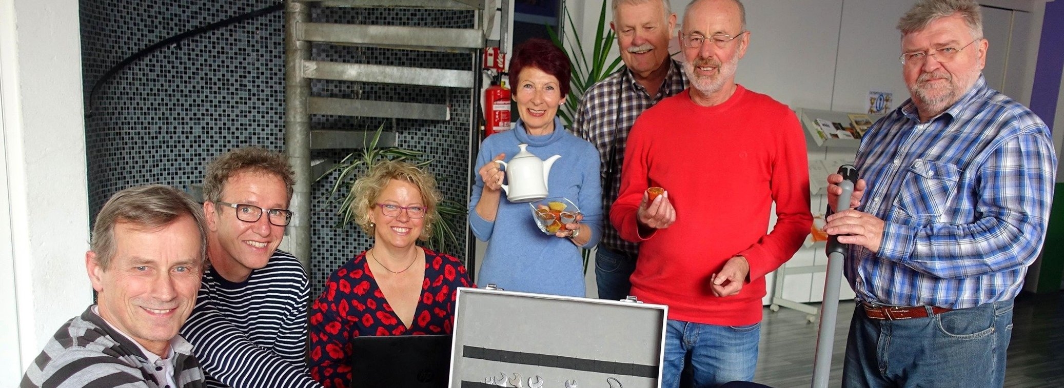 Das Team des Reparaturcafes