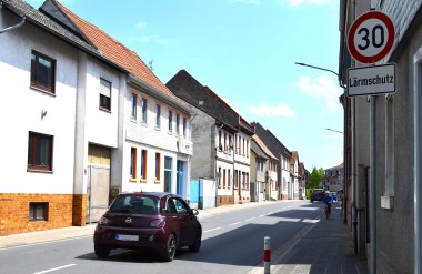 ein Blick in die Straße Minnefeld