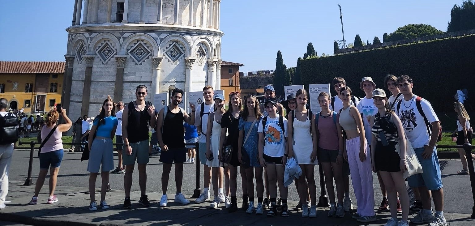 Die Jugendlichen in Pisa