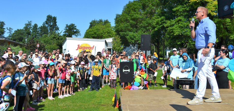 Ferienspiele Eröffnung