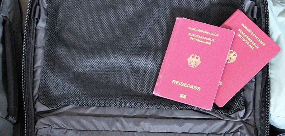 Pässe im Rucksack