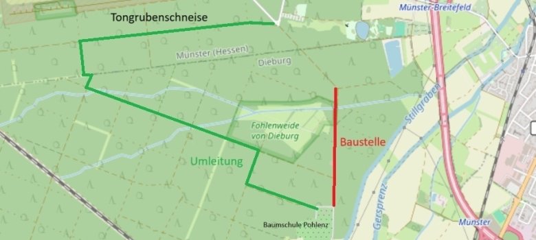 die Umleitung