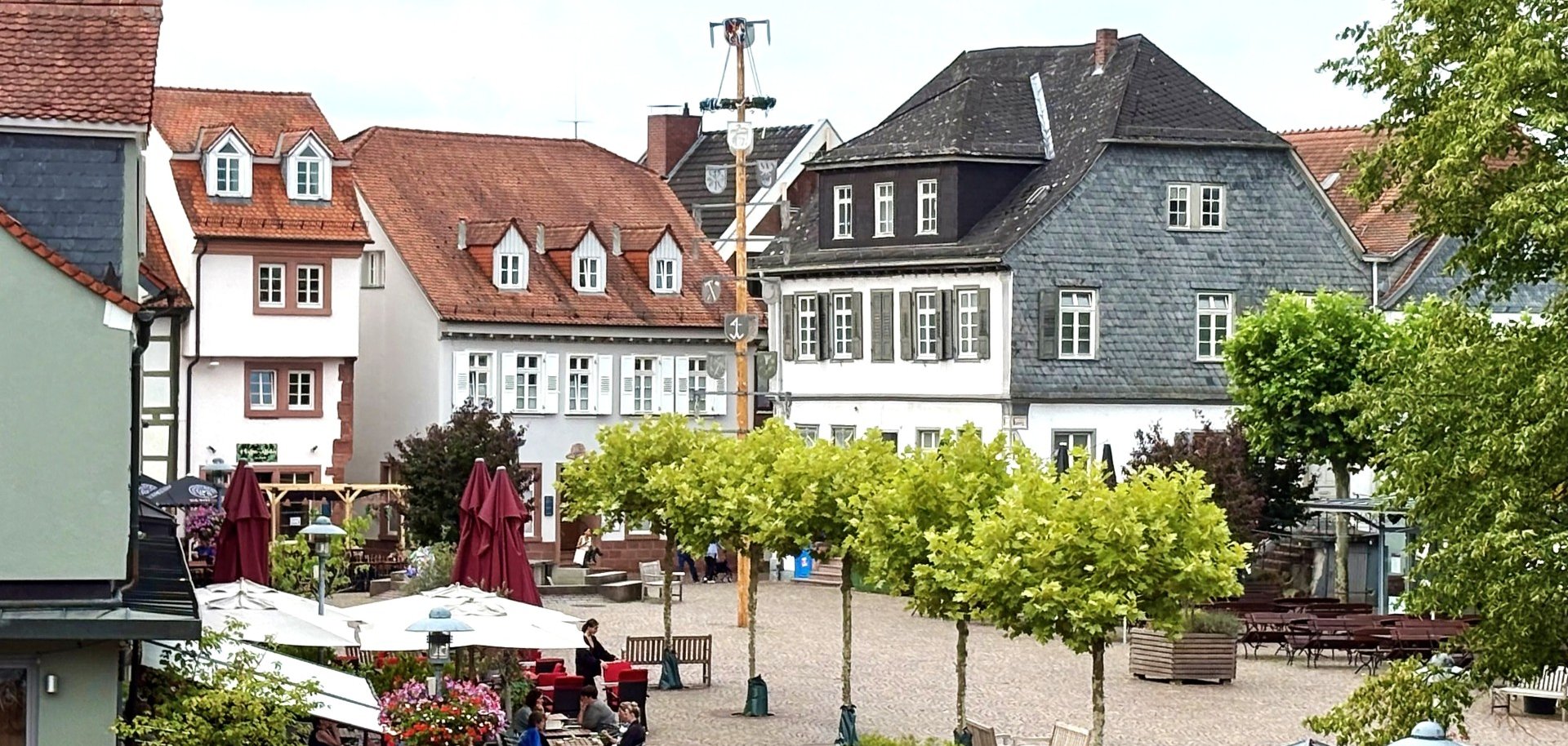 der Dieburger Marktplatz